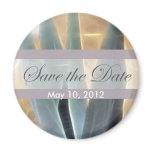 Blue Agave 1 Glow Save the Date Wedding Fridge Magnets