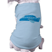 Blue Airplane pet clothing by toxiferous Blue Airplane pet clothing