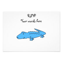 Blue alligator announcement