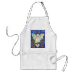 Blue &amp; Gold Cancer Angel - Large aprons