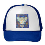 Blue &amp; Gold Cancer Angel - Large hats