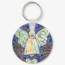 Blue &amp; Gold Cancer Angel - Large