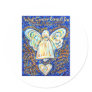 Blue &amp; Gold Cancer Angel - Large