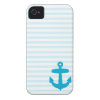 Blue Anchor and Light Blue Sailor Stripes casemate_case