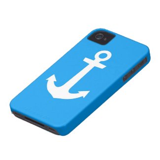 Blue Anchor IPhone case Iphone 4 Case