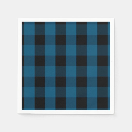 blue checkered paper napkins blue checkered paper napkins
