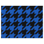Blue and Black Houndstooth Patterned Custom Flyer