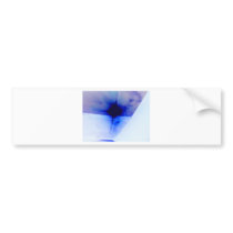 blue and black ink spot bumper stickers