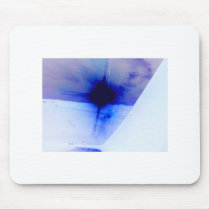 blue and black ink spot mousepads