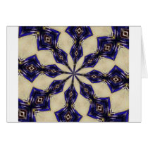 Blue and Garnet Kaliedoscope cards