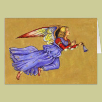 Blue and Gold Angel cards