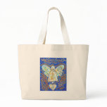Blue and Gold Cancer Angel Bag bags