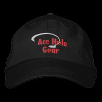 Blue and Gold Logo embroidered hats