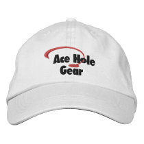 Blue and Gold Logo embroidered hats