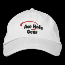 Blue and Gold Logo embroidered hats