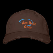 Blue and Gold Logo embroidered hats