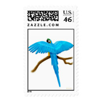 Blue and Gold Macaw Postage