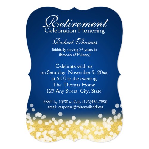 retirement party announcements
