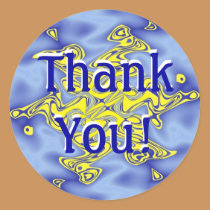 Blue and Gold stickers