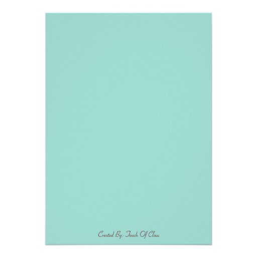 Blue And Green Boy Baby Shower Invitation