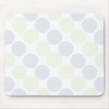 Blue And Green Dots Mousepads