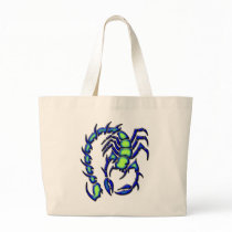 BLUE AND GREEN SCORPION bags