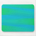 Blue and Green Waves Mousepad