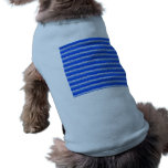 Blue and knows dog tee shirt