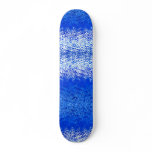 Blue and knows skateboards