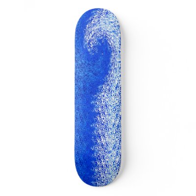 Blue and knows skateboards by TinaDeFortunata