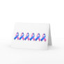 Blue and Pink Awareness Ribbon Card
