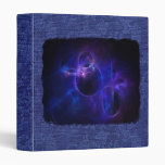 Blue and Purple Circles 1 Vinyl Binders