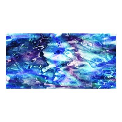 blue_and_purple_dimple_glass photo card template by CreativeColours