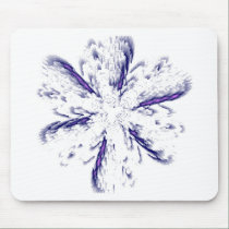 Blue and Purple Explosion mousepads