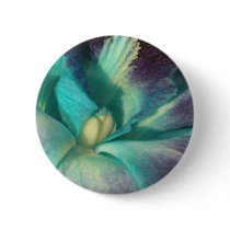 Blue and purple orchid close up buttons by perfectpostage Blue and purple orchid close up buttons