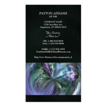 Blue and Purple Pastels Brush Stroke Abstract Business Card Templates