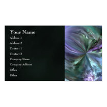Blue and Purple Pastels Brush Stroke Abstract Business Cards
