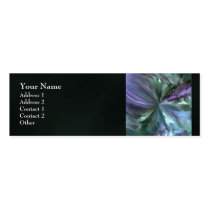Blue and Purple Pastels Brush Stroke Abstract Business Card Template