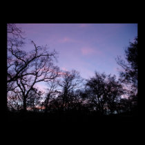 blue and purple sky posters