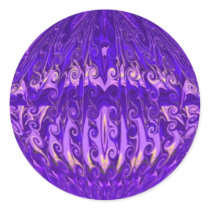 BLUE AND PURPLE SWIRLS GLOBE stickers by KABSANNIE BLUE AND PURPLE SWIRLS GLOBE stickers