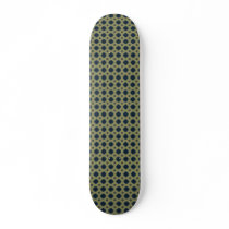 blue and tan skateboard decks