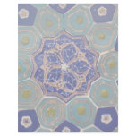 Blue and Turquoise Maiolica Tiles Personalized Letterhead