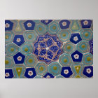 Blue and Turquoise Maiolica Tiles style=border:0;