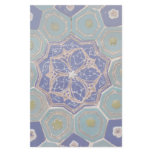 Blue and Turquoise Maiolica Tiles Customized Stationery