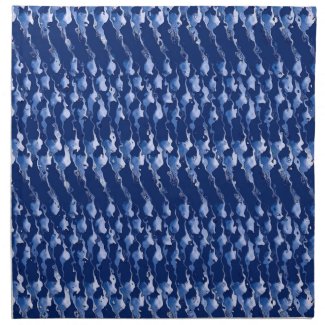Blue and White by the Sea Cloth Napkin