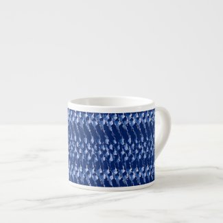 Blue and White by the Sea Espresso Mug