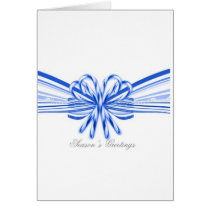 Blue and White Candy Cane Bouquet cards