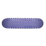 blue and white curtain skateboard skateboards