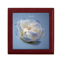 Blue and White Floral Tile Box gift boxes