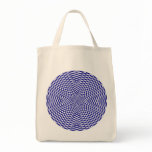 blue and white flower bags